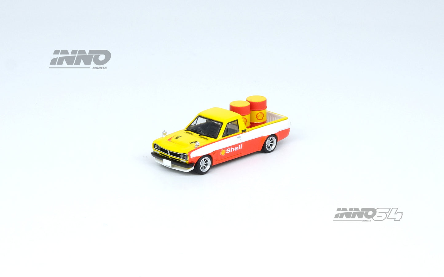 INNO64 1/64 NISSAN SUNNY HAKOTORA Pick-Up "SHELL" IN64-HKT-SHELL