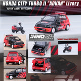 INNO64 1/64 HONDA CITY TURBO II "ADVAN" Livery  With "ADVAN" Livery MOTOCOMPO IN64-CITYII-AD