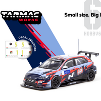 PREORDER Tarmac Works 1/64 Hobby Collection Hyundai i30N TCR WTCR 2019 with Decal No. 1 Tarquini & No.5 Michelisz *** Limited to 1248pcs *** T64-031-19WTCR01 (Approx. Release Date : Sep 2020 subject to manufacturer's final decision)Tarmac Works 1/64 Hobby Collection Hyundai i30N TCR WTCR 2019 with Decal No. 1 Tarquini & No.5 Michelisz *** Limited to 1248pcs *** T64-031-19WTCR01