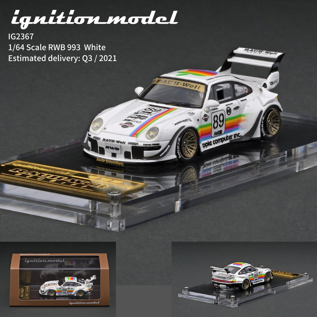 Ignition Model 1/64 HIGH-END RESIN MODEL RWB 993 White IG2367