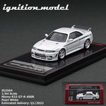 Ignition Model 1/64 Nismo R33 GT-R 400R Pearl White IG2504