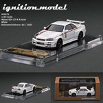 Ignition Model 1/64 HIGH-END RESIN MODEL Nismo R34 GT-R R-tune White IG2575