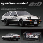 Ignition Model 1/18 INITIAL D Toyota Sprinter Trueno 3Dr GT Apex (AE86) White/Black IG2871