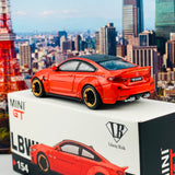 MINI GT 1/64 LB★WORKS BMW M4 Red w/ Copper Wheel LHD MGT00154-L 