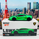 MINI GT 1/64 LB WORKS Lamborghini Huracan Version 2 Green LHD MGT00149-L 