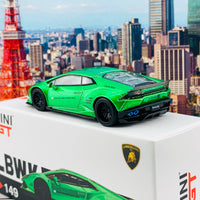 MINI GT 1/64 LB WORKS Lamborghini Huracan Version 2 Green LHD MGT00149-L 