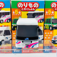 F-Toys Confect. Vehicle Collection #5 Pullback Mini Car - Working Cars C-1 Expressway Bus West Japan JR Bus