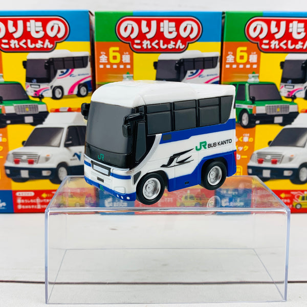 F-Toys Confect. Vehicle Collection #5 Pullback Mini Car - Working Cars C-1 Expressway Bus JR Bus Kanto