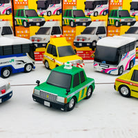 F-Toys Confect. Vehicle Collection #5 Pullback Mini Car - Working Cars Complete Set of 6