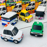 F-Toys Confect. Vehicle Collection #5 Pullback Mini Car - Working Cars Complete Set of 6