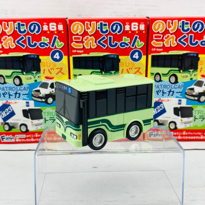 F-Toys Confect. Vehicle Collection #4 Pullback Mini Car - Complete Set of 6