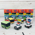 F-Toys Confect. Vehicle Collection #4 Pullback Mini Car - Working Cars Complete Set of 6