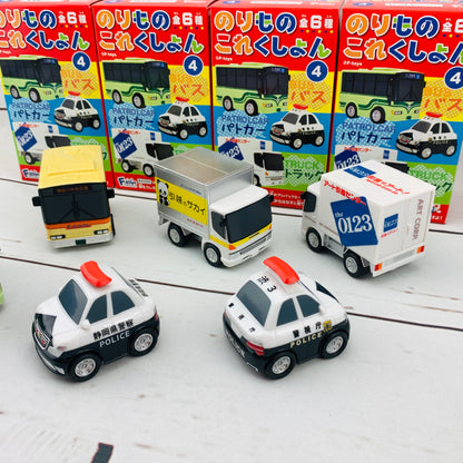 F-Toys Confect. Vehicle Collection #4 Pullback Mini Car - Complete Set of 6