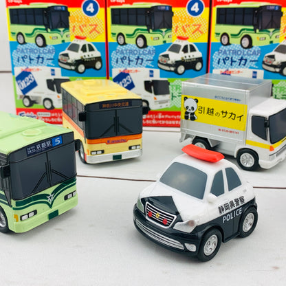 F-Toys Confect. Vehicle Collection #4 Pullback Mini Car - Complete Set of 6