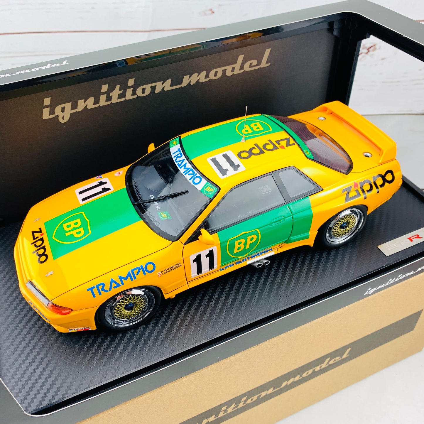 Ignition Model 1/18 BP OIL TRAMPIO GTR (#11) 1993 JTC IG2112