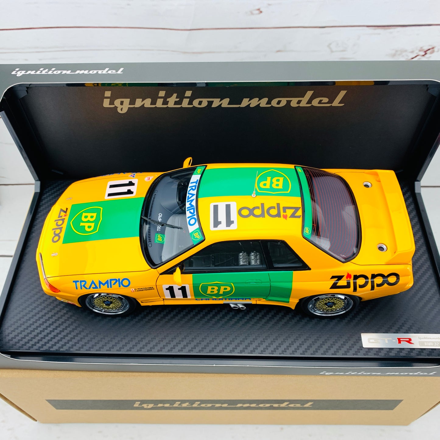Ignition Model 1/18 BP OIL TRAMPIO GTR (#11) 1993 JTC IG2112