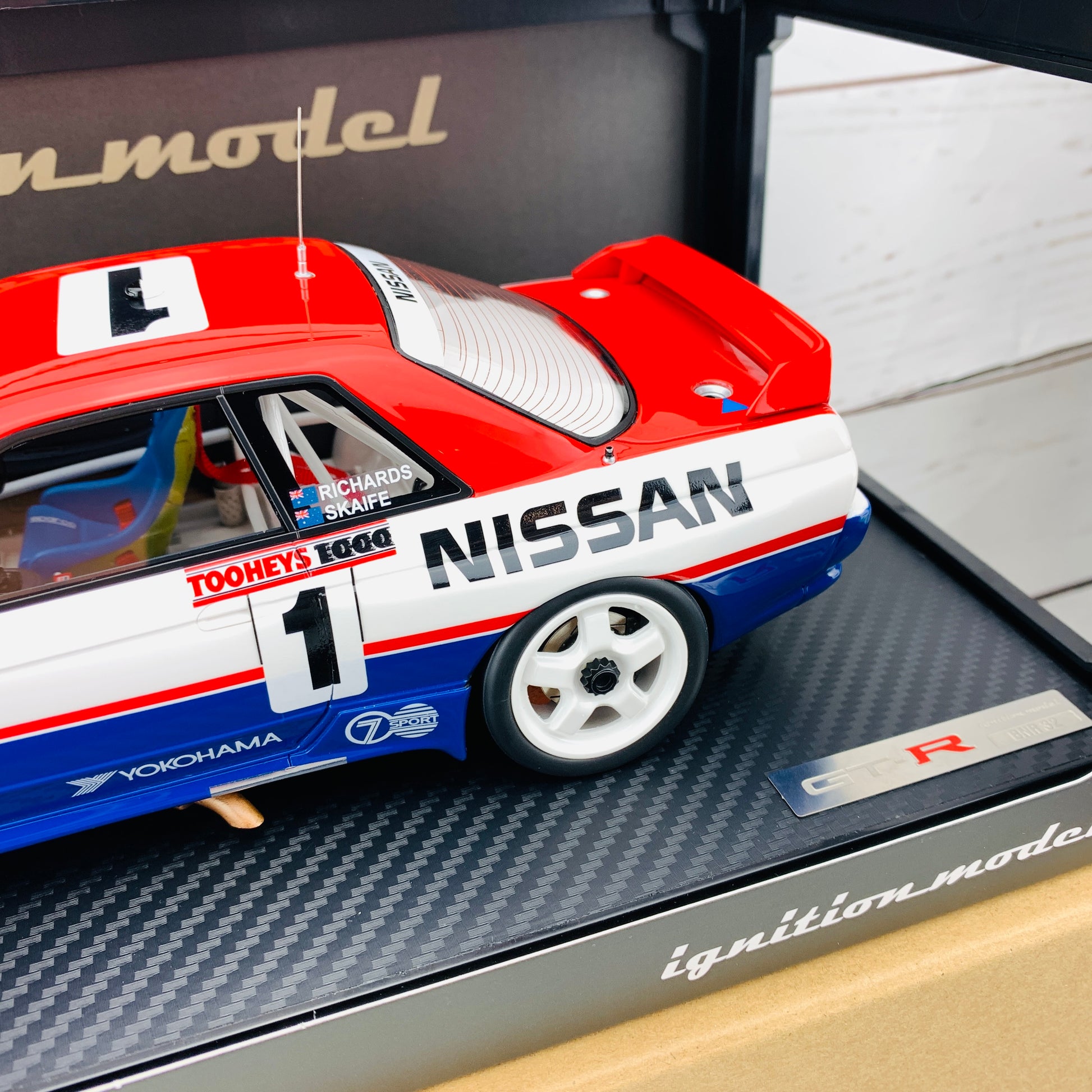 Ignition Model 1/18 SKYLINE GTR #1 1991 Bathurst 1000 Winner IG1917