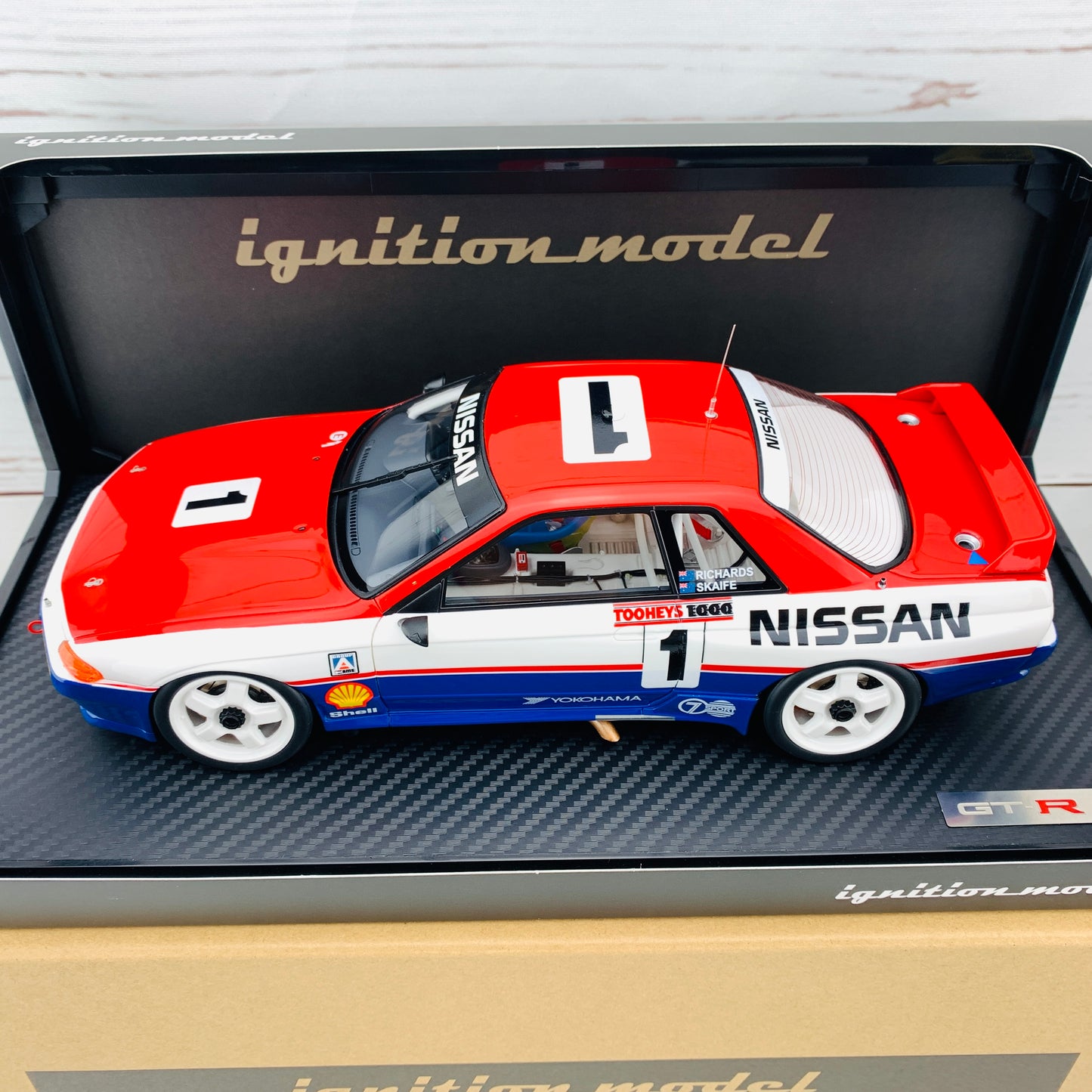 Ignition Model 1/18 SKYLINE GTR #1 1991 Bathurst 1000 Winner IG1917