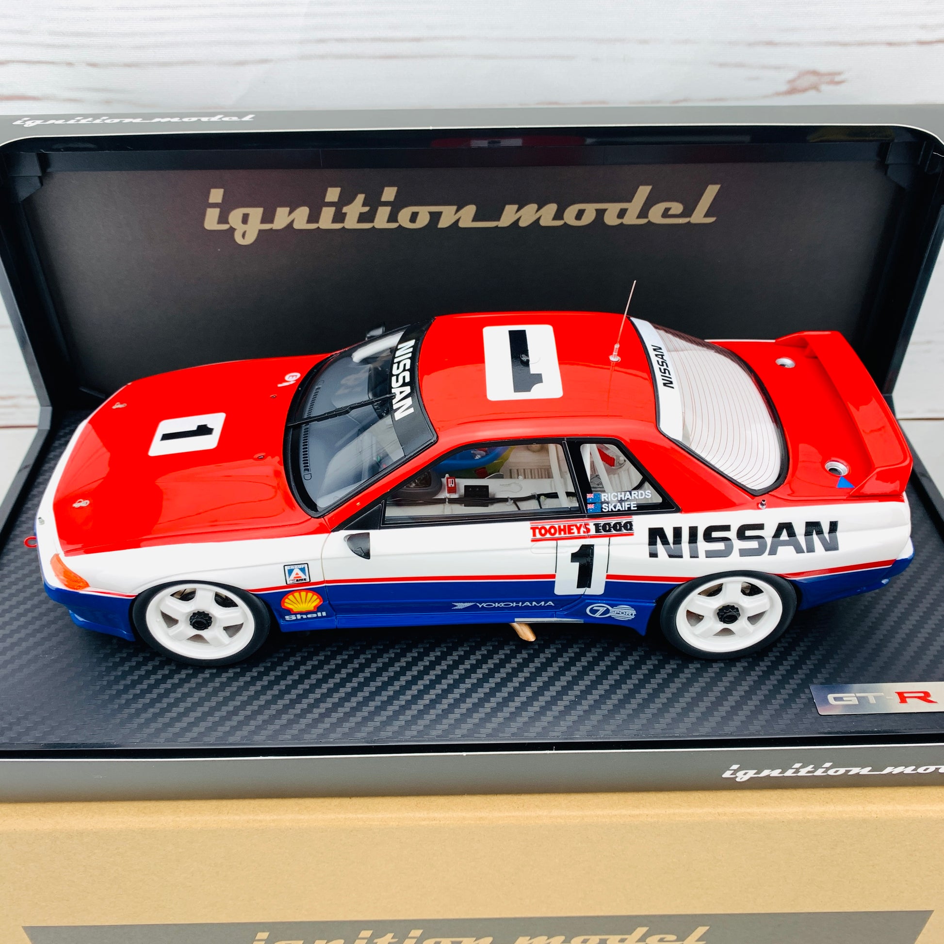 Ignition Model 1/18 SKYLINE GTR #1 1991 Bathurst 1000 Winner IG1917