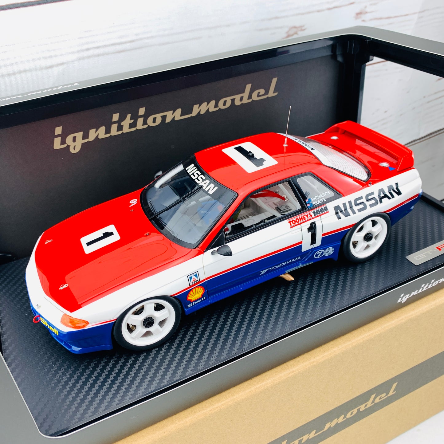 Ignition Model 1/18 SKYLINE GTR #1 1991 Bathurst 1000 Winner IG1917