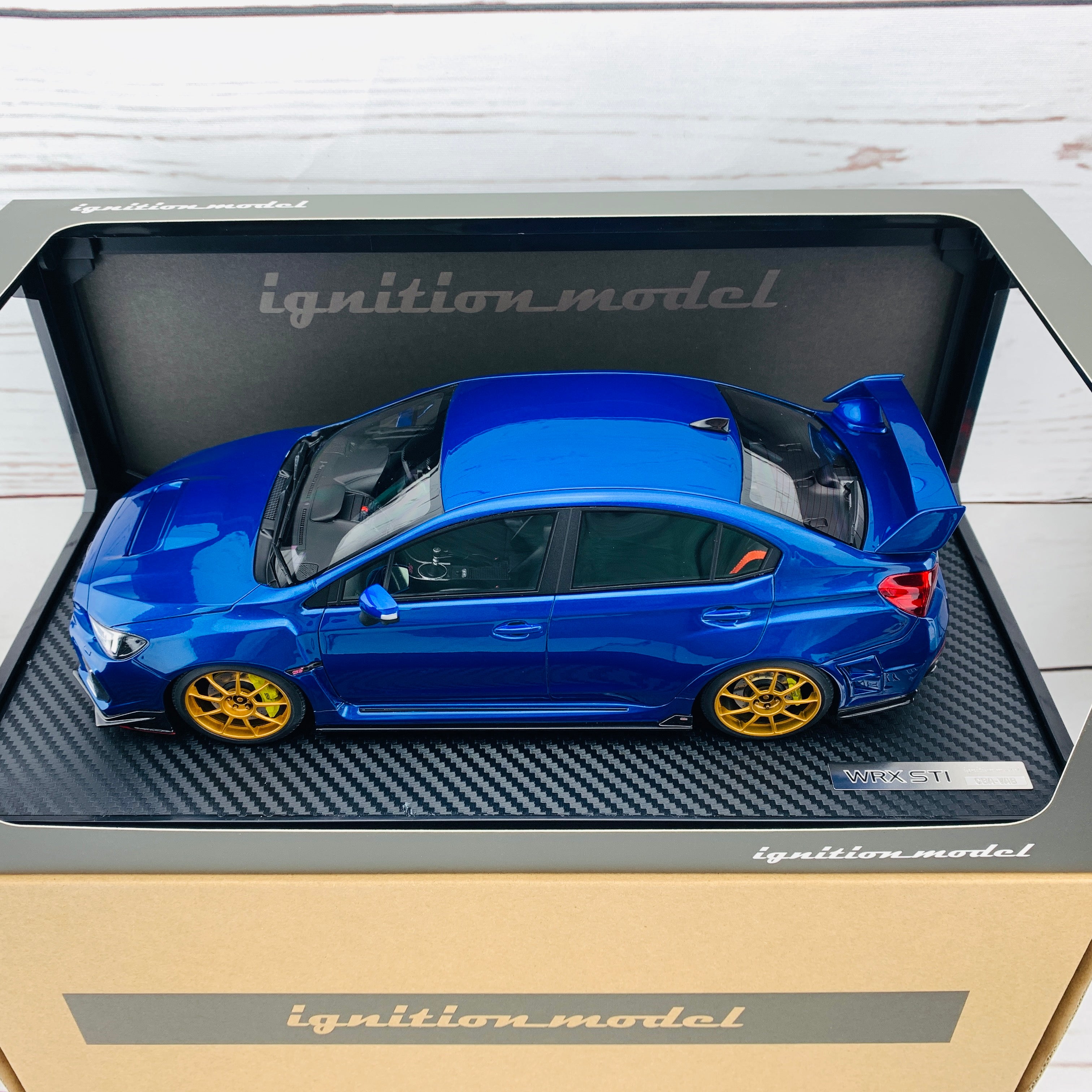 Ignition Model 1/18 SUBARU WRX (CBA-VAB) STI Blue IG1667 – Tokyo
