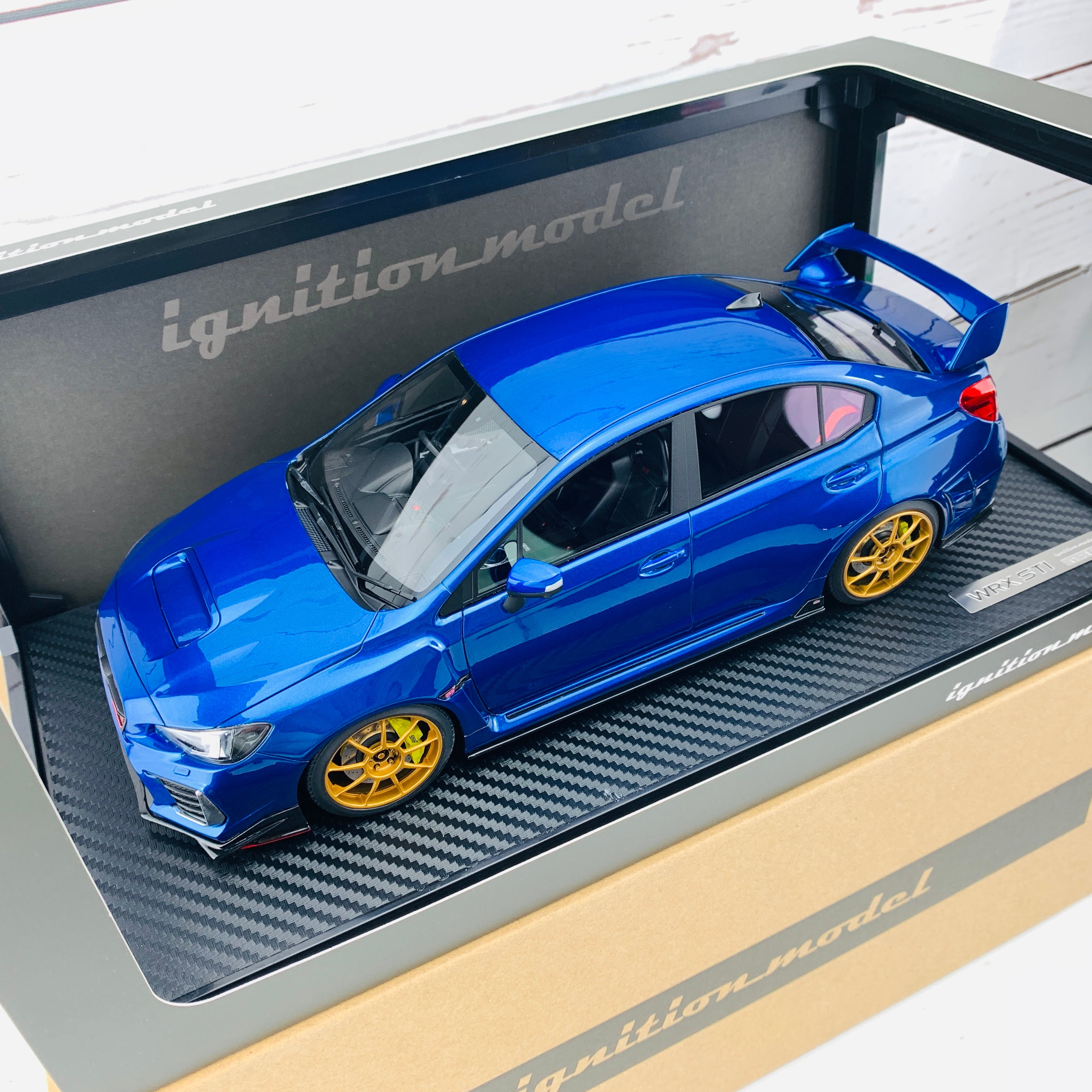 Ignition Model 1/18 SUBARU WRX (CBA-VAB) STI Blue IG1667 – Tokyo