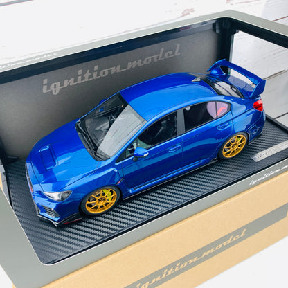 Ignition Model 1/18 SUBARU WRX (CBA-VAB) STI Blue IG1667