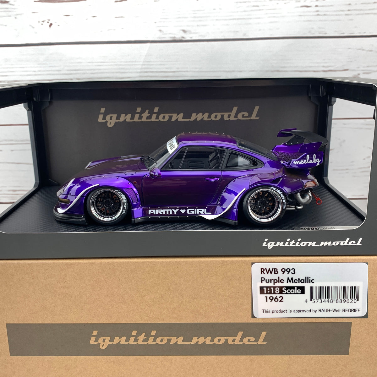 Ignition Model 1/18 RWB 993 Purple Metallic IG1962 – Tokyo Station