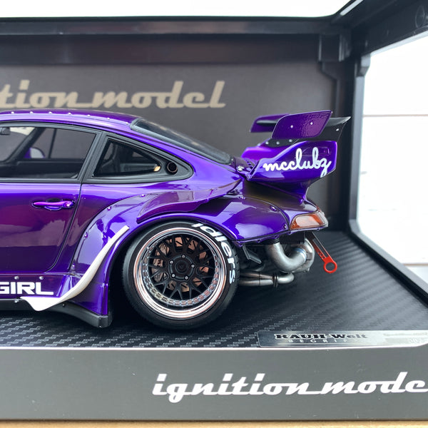 1/18 Ignition IG3619 RWB 930 Purple Porsche RAUH-Welt 1/18 Ignition IG3619 RWB 930 Purple Porsche RAUH-Welt