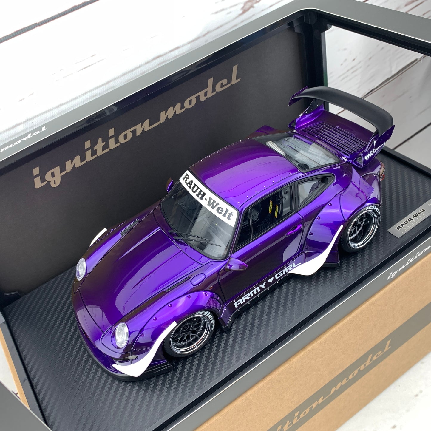 Ignition Model 1/18 RWB 993 Purple Metallic IG1962