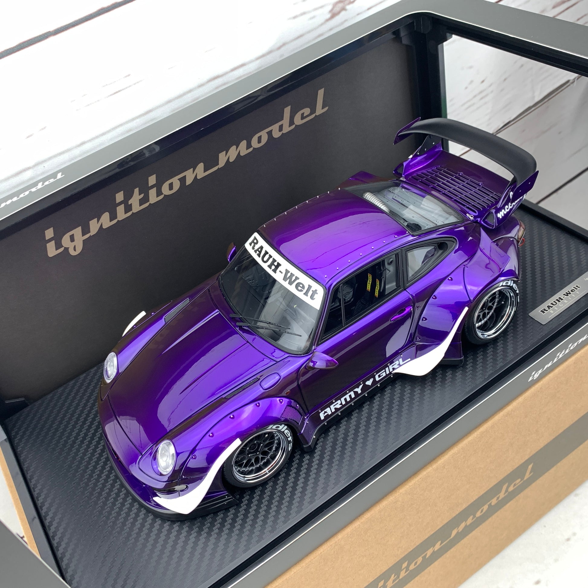 Ignition Model 1/18 RWB 993 Purple Metallic IG1962