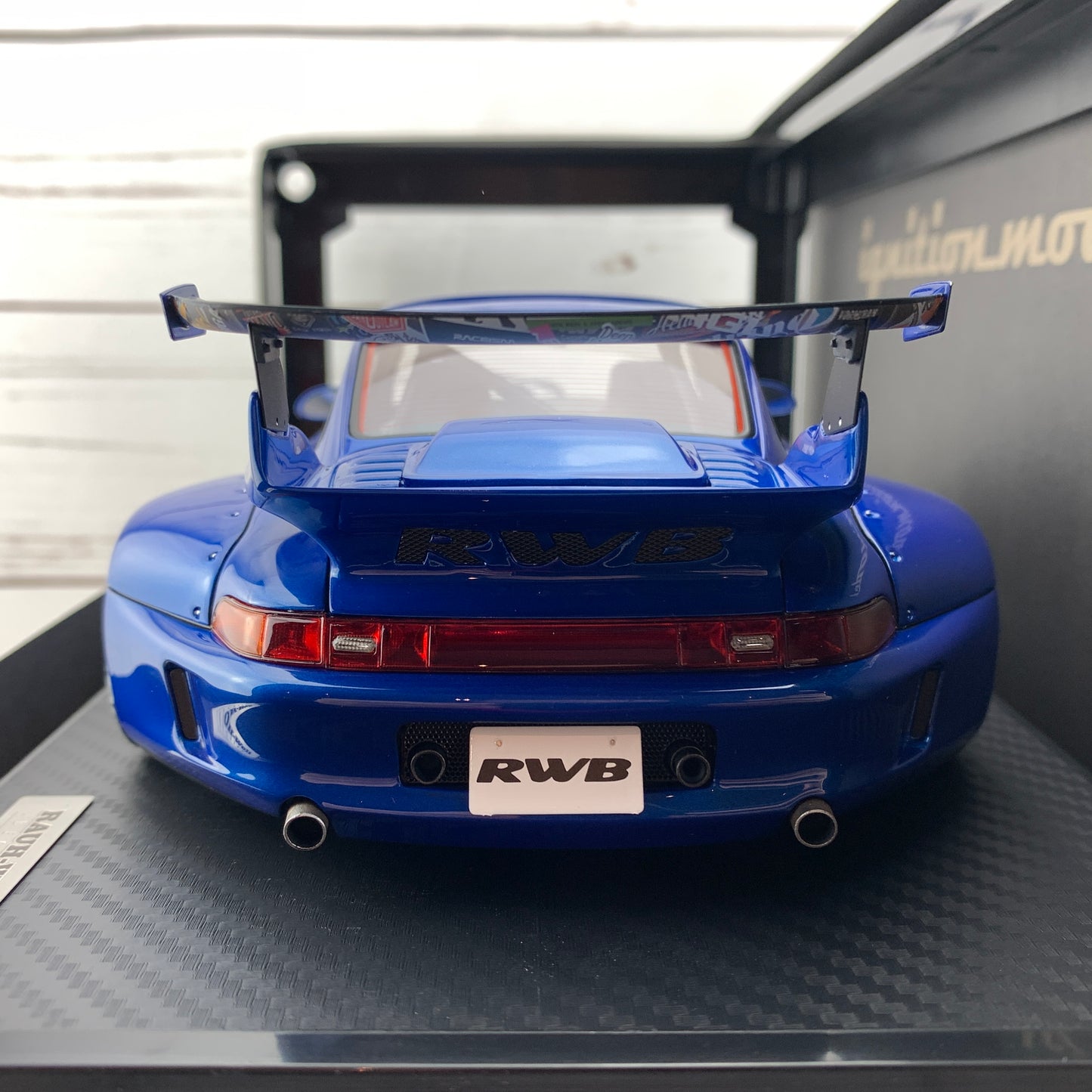 Ignition Model 1/18 RWB 993 Blue Metallic IG1955