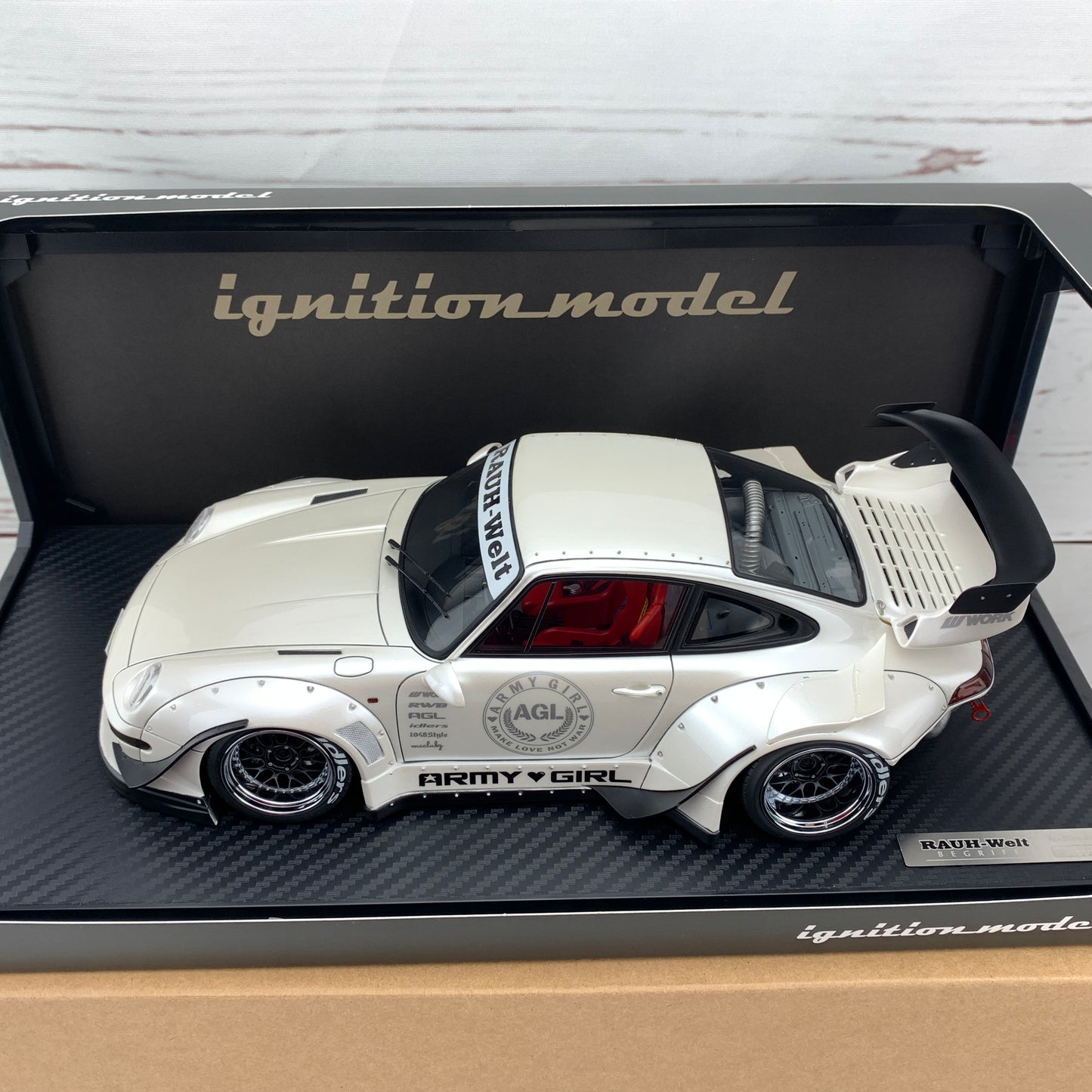 Ignition Model 1/18 RWB 993 Pearl White IG1961