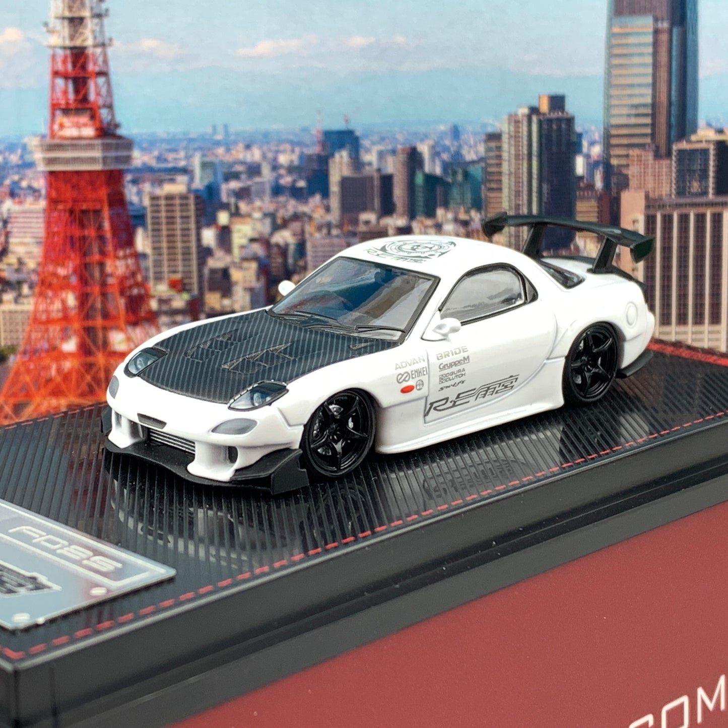 Ignition Model 1/64 Mazda RX7 FD3S RE Amemiya White IG1948 