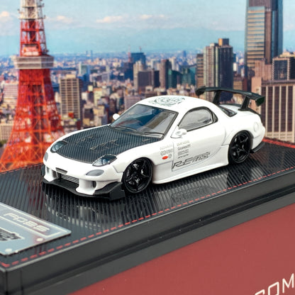 Ignition Model 1/64 Mazda RX7 FD3S RE Amemiya White IG1948 