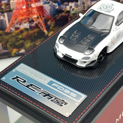 Ignition Model 1/64 Mazda RX7 FD3S RE Amemiya White IG1948 