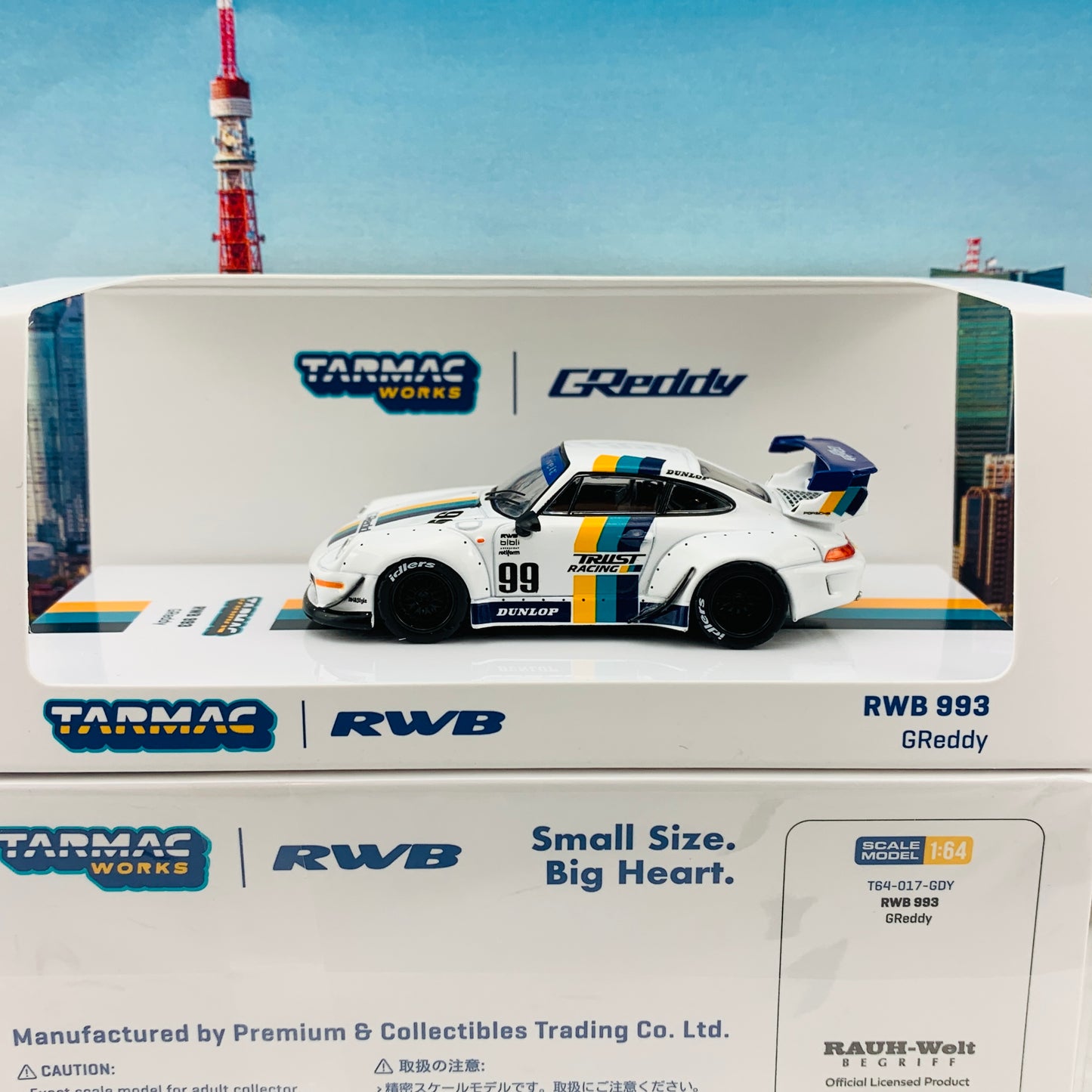 Tarmac Works 1/64 Hobby Collection RWB 993 Greddy T64-017-GDY