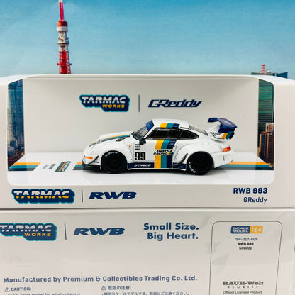 Tarmac Works 1/64 Hobby Collection RWB 993 Greddy T64-017-GDY