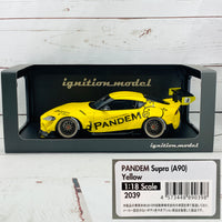 Ignition Model 1/18 PANDEM Supra (A90) Yellow IG2039