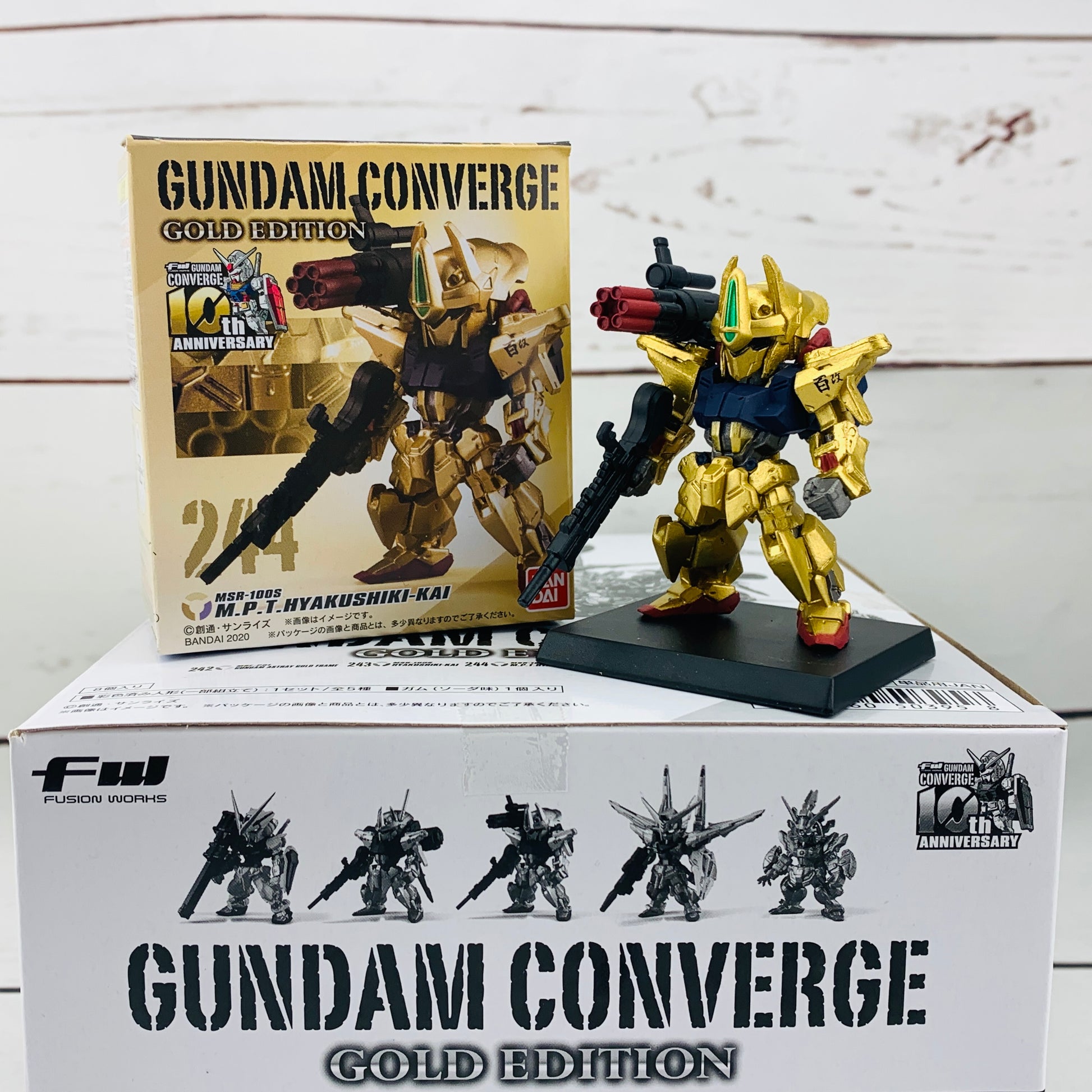 FUSION WORKS Gundam Converge GOLD EDITION #244 MSR-100S M.P.T. HYAKUSHIKI-KAI