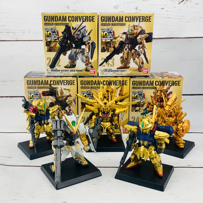 FUSION WORKS Gundam Converge GOLD EDITION Complete set of 5