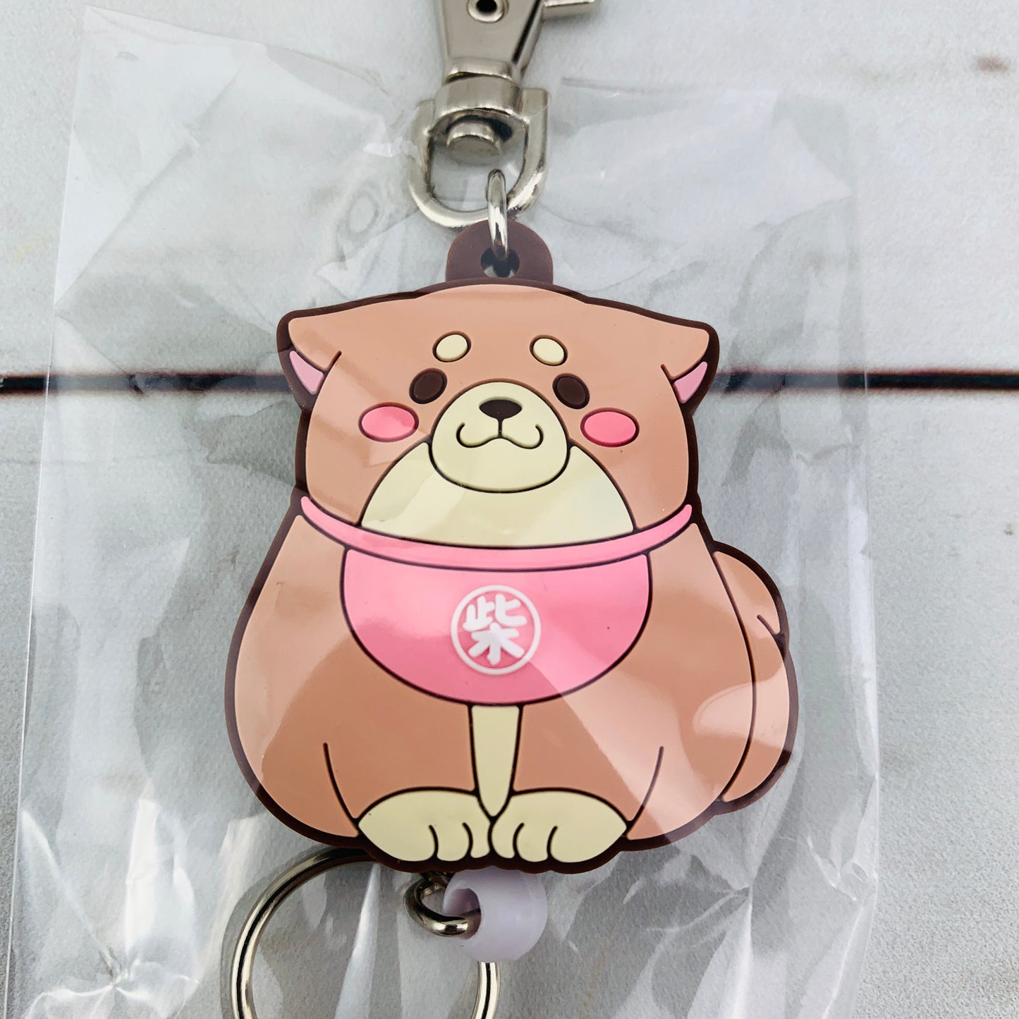 Chuken Mochi Shiba Key Chain by SK JAPAN - Sakura 14476