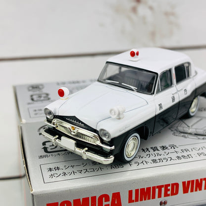 Tomica Limited Vintage 1/64 Toyota Toyopet Patrol FS20 Police Vehicle (1959) LV-166a