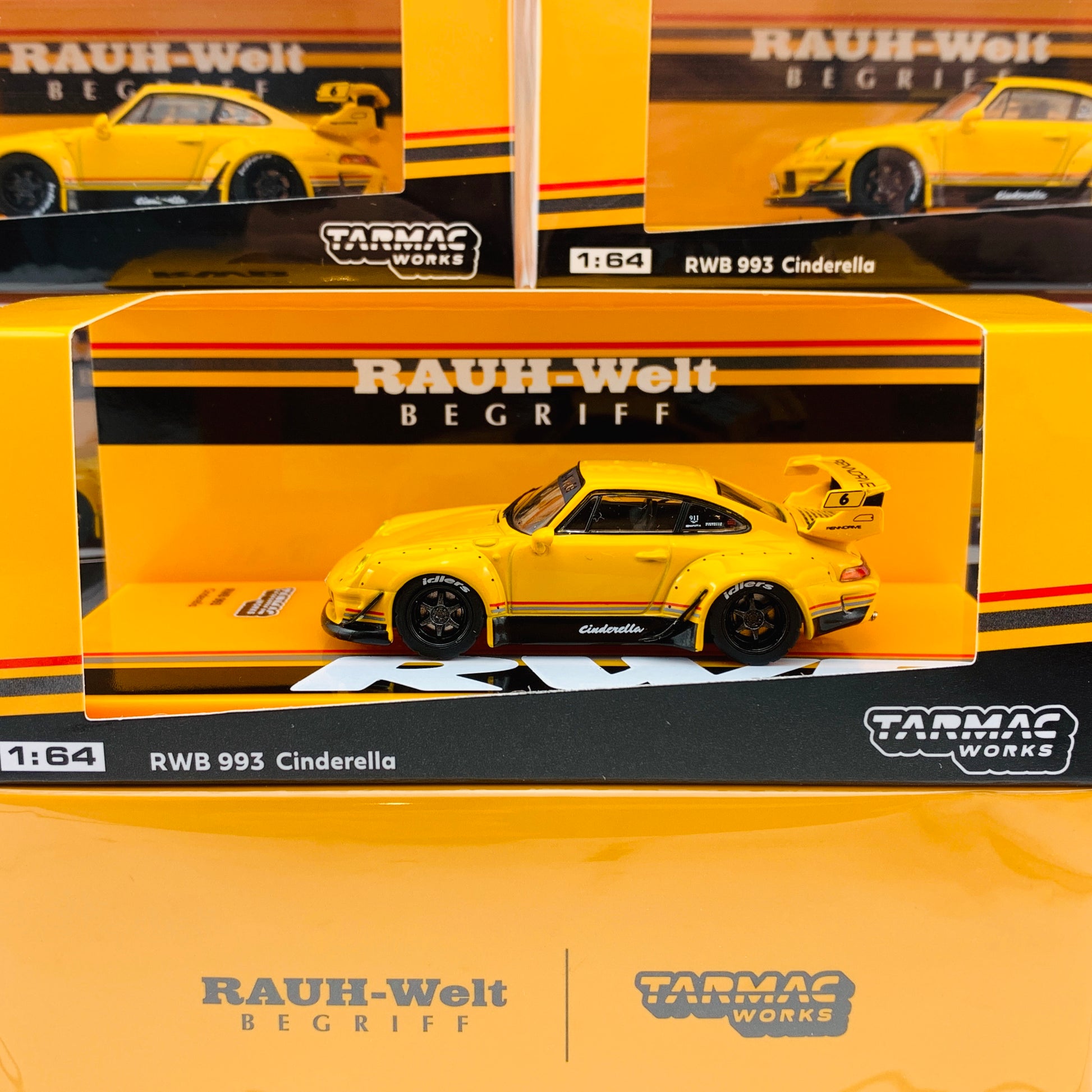 Tarmac Works 1/64 RWB 993 Cinderella T64-017-CA
