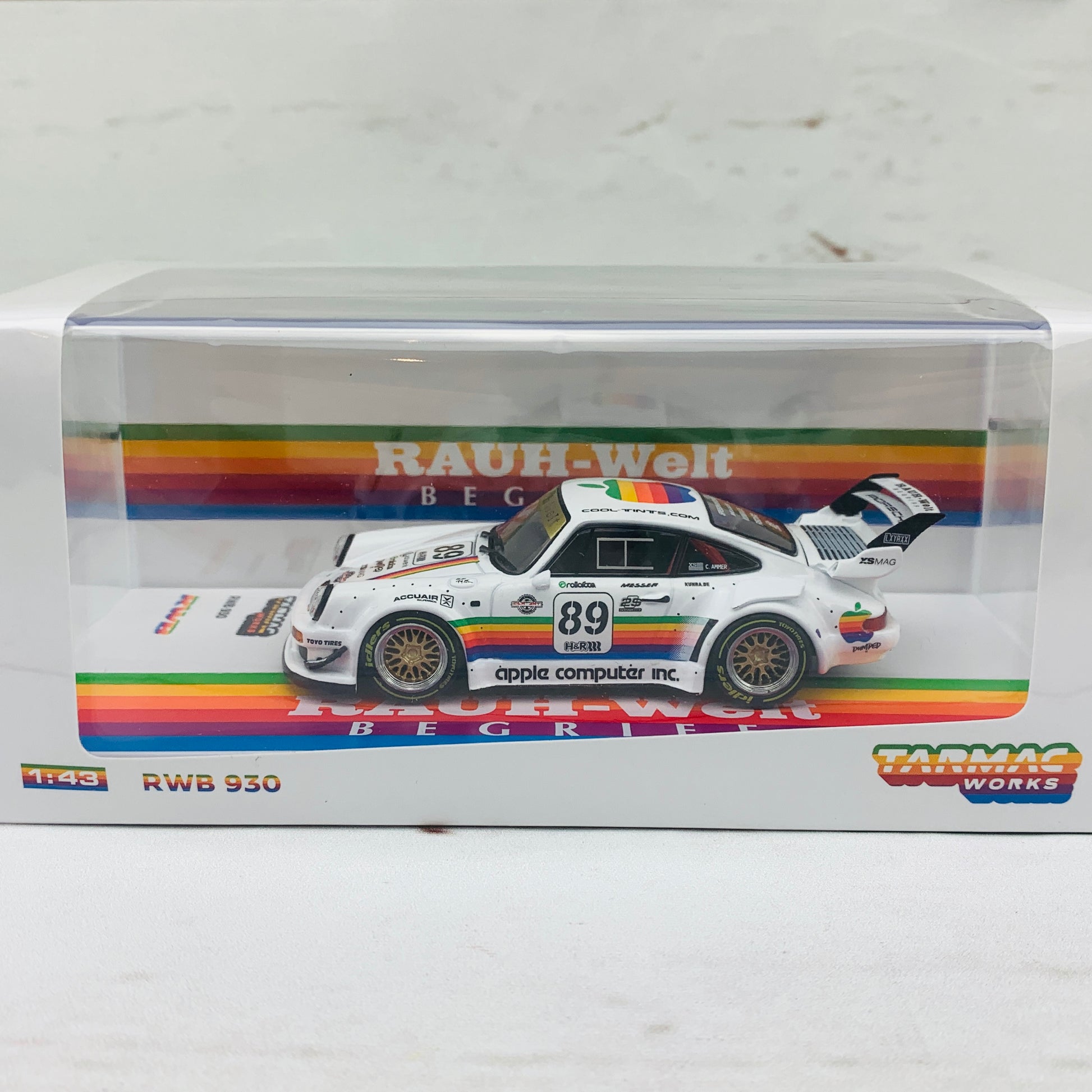 Tarmac Works 1/43 RWB 930 White Apple #89 Austria