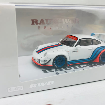 Tarmac Works 1/43 RWB 993 Martini *** Asia Special Edition - Limited to 480pcs *** T43-014-MAW
