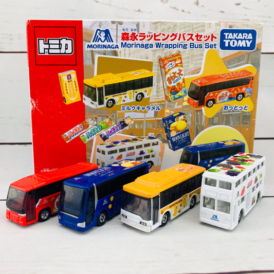 Tomica Morinaga Wrapping Bus Set