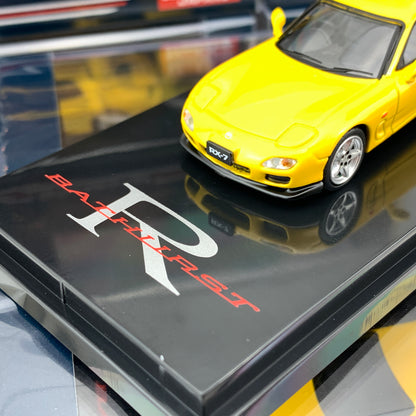 HOBBY JAPAN 1/64 Mazda RX7 FD3S Type R Bathurst R Sunburst Yellow HJ641007BY