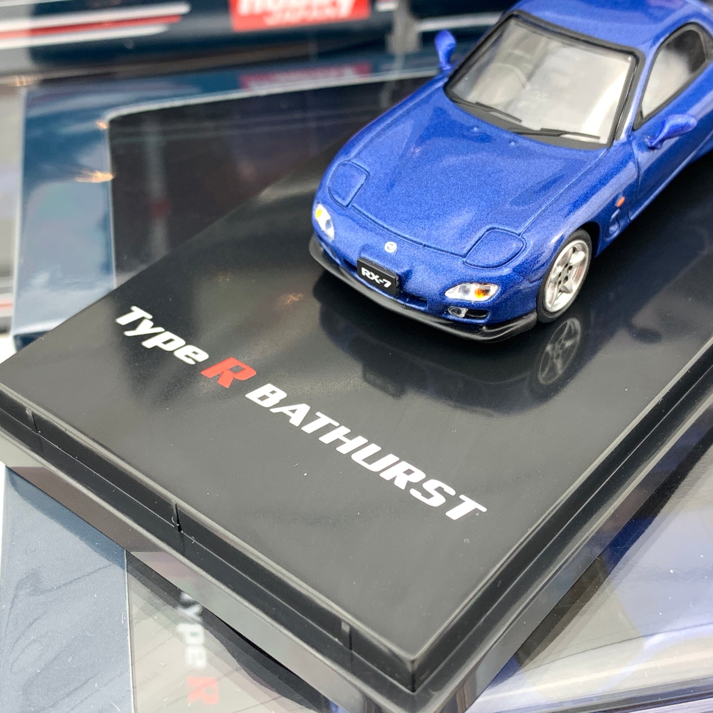 HOBBY JAPAN 1/64 Mazda RX7 FD3S Type R Bathurst Innocent Blue Mica HJ641007CBL