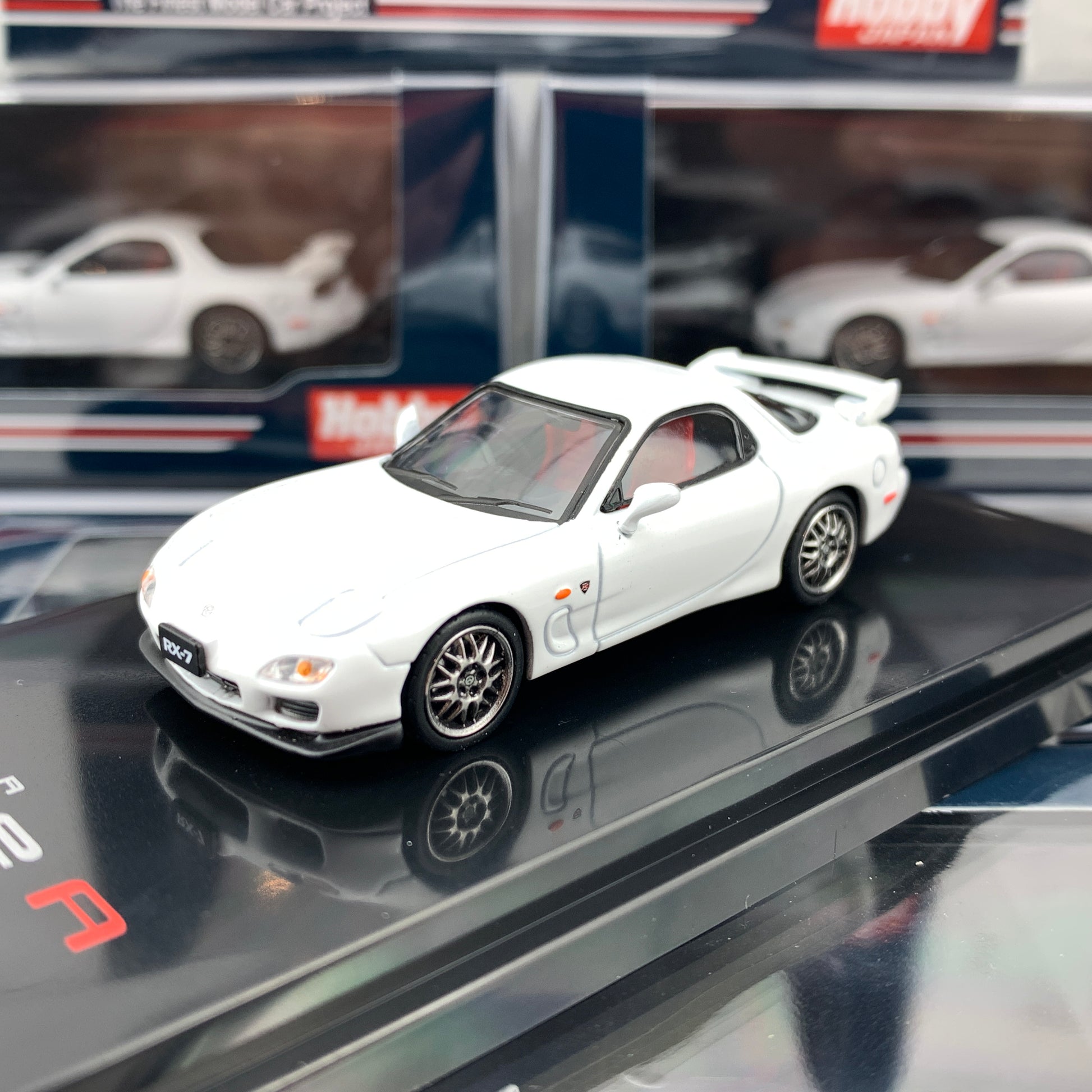 HOBBY JAPAN 1/64 Mazda RX7 FD3S Spirit R Type A Pure White HJ641007AW